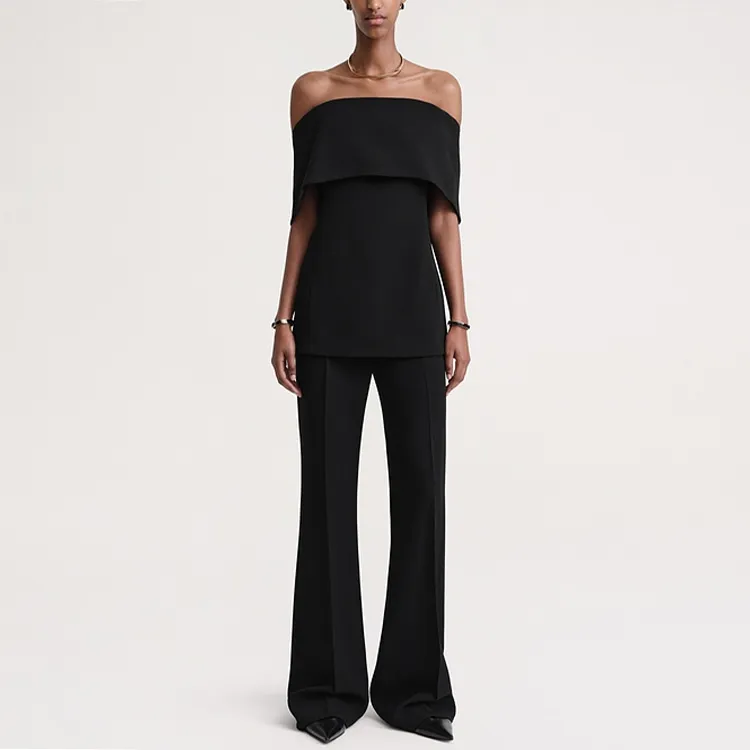 TOTEME Off-Shoulder Top-1
