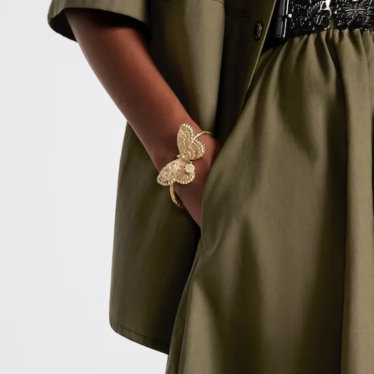 DIOR Logo Engraved Bracelet-1