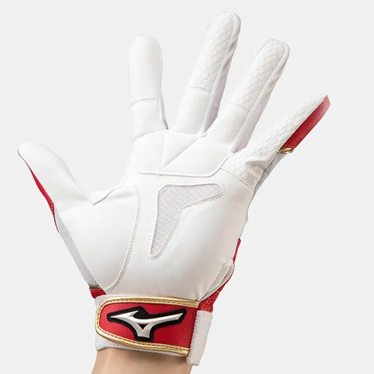 Mizuno Synthetic Leather Nylon Polyester Polyurethane Gloves Unisex Multicolor-3