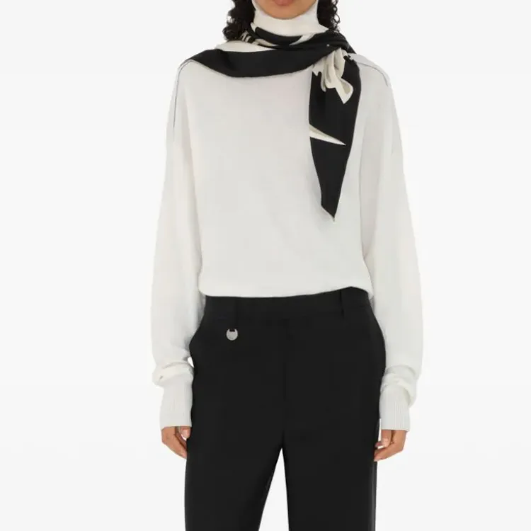 Burberry Mirrored Horse Silk Scarf-2