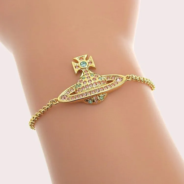 Vivienne Westwood Brass Bracelets Women's Gold-3