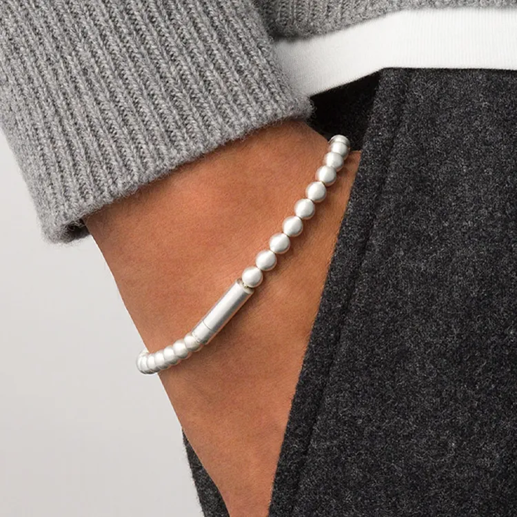 Le Gramme Le 25g Beaded Bracelet-1
