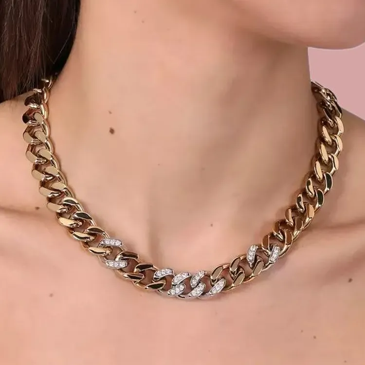 CHIARA FERRAGNI Brass Necklaces Women's Gold-1