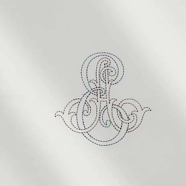 HERMES Cotton Silk Scarves Men's White-1