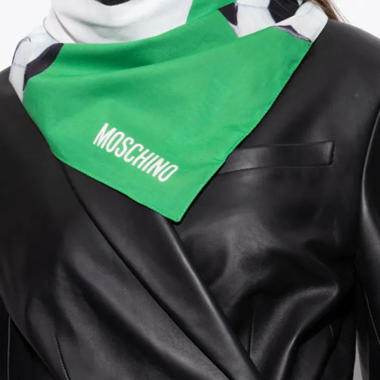 MOSCHINO Graphic Print Scarf-1