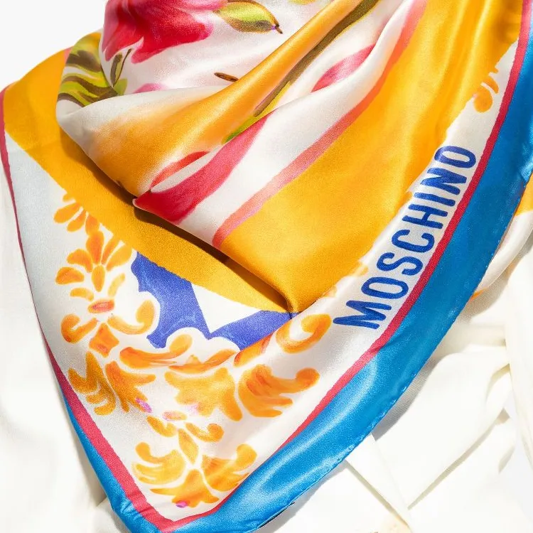MOSCHINO Printed Scarf-2