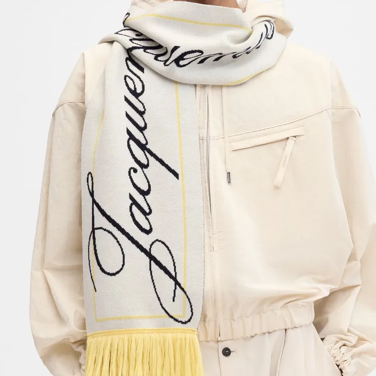 Jacquemus Fringed Edge Scarf-1