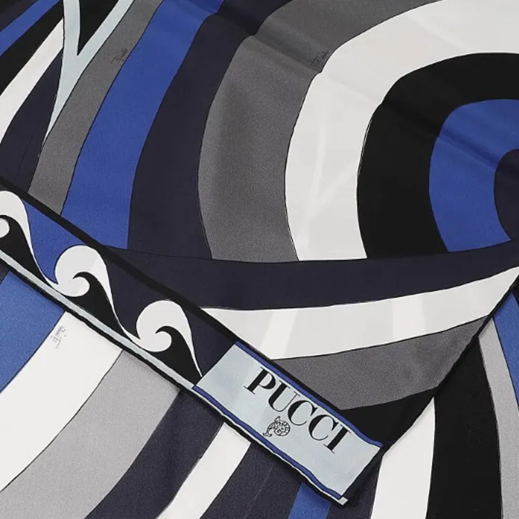 EMILIO PUCCI Iride print Silk Scarf-2