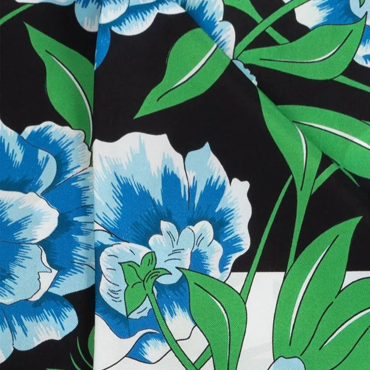 KENZO Floral Pattern Scarf-1