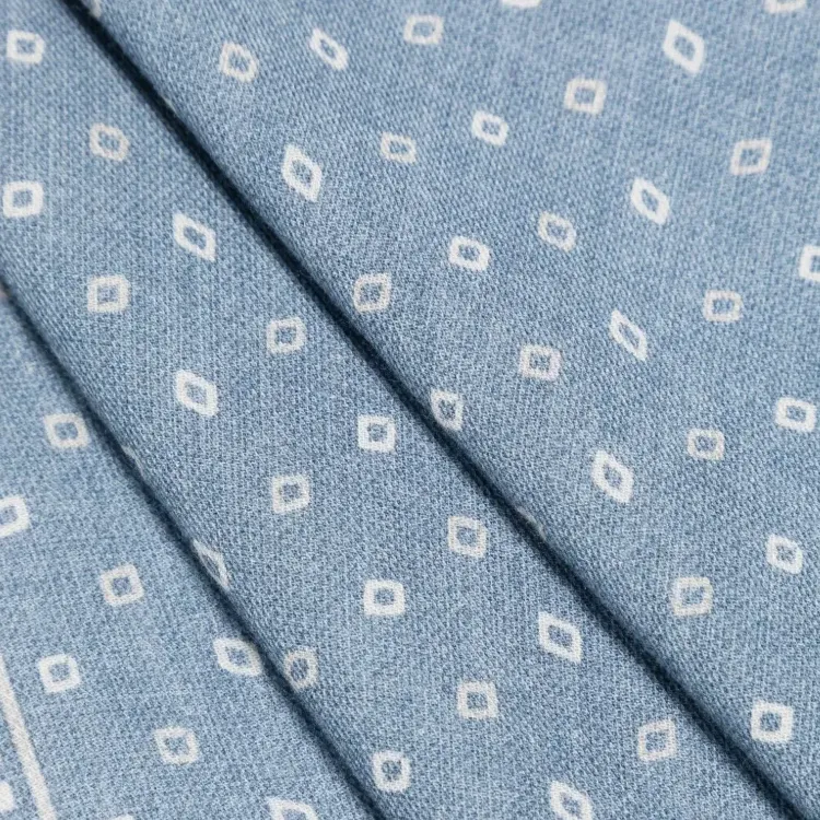 Eleventy Geometric print Handkerchief-2