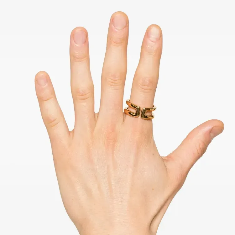 JIL SANDER Open-design Ring-2