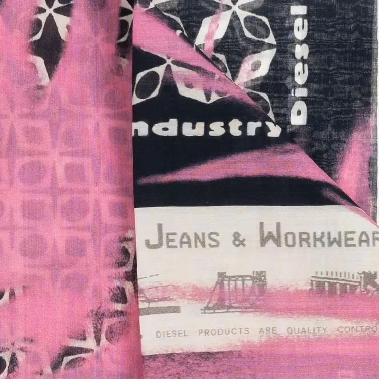 DIESEL S Nina Patterned Scarf-1