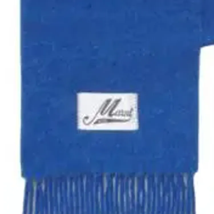 MARNI Alpaca, Polyamide Knit Scarves Men's Blue-1