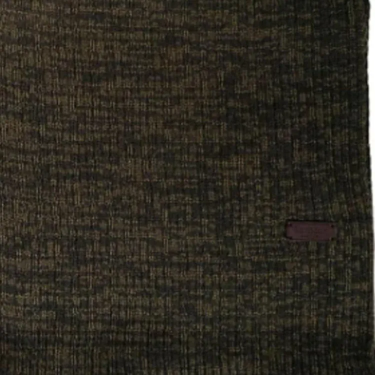 BARBOUR Acrylic Silk Scarves Men's Gray-2