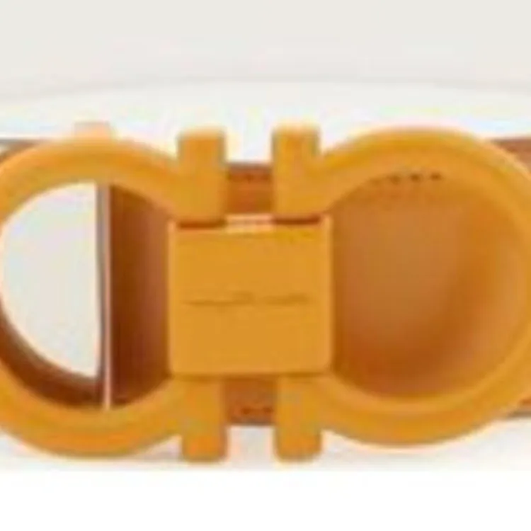 Ferragamo Gancini Buckle Reversible Belt-2