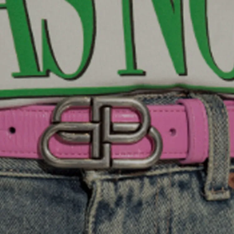 Balenciaga Bb Buckle Belt-1
