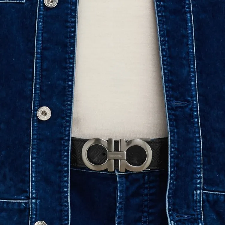 Ferragamo Reversible Gancini Belt-2