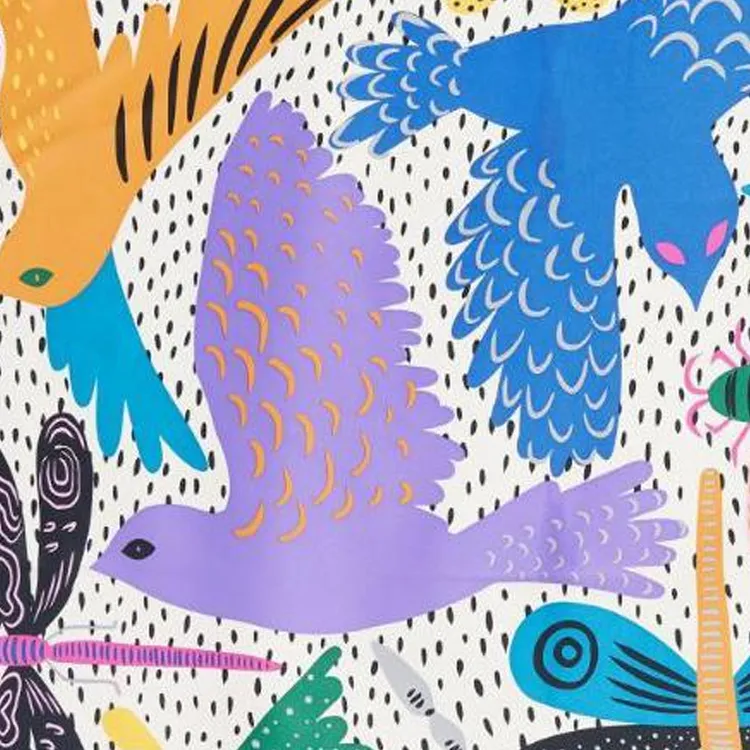 Bimba Y Lola Bugs And Birds Scarf-2