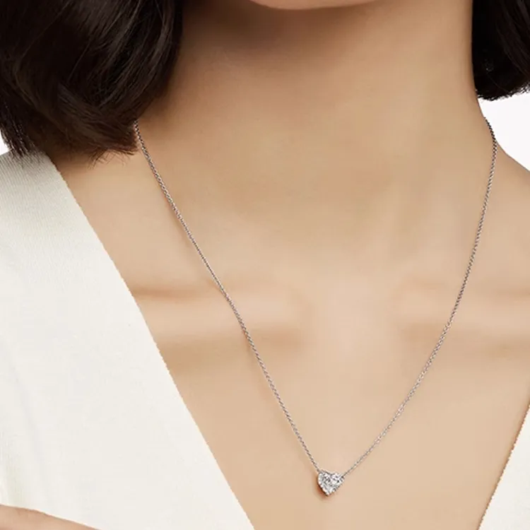 Graff Platinum Necklaces Women's Silver-1