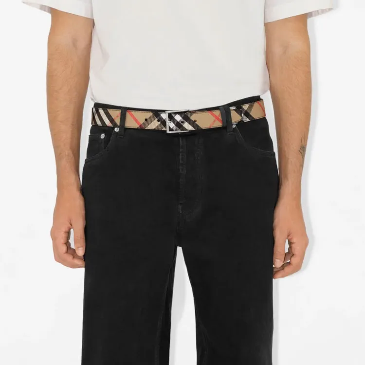 Burberry Check pattern Belt-2