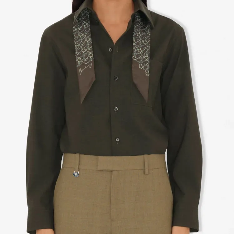 Burberry Skinny B Charm Scarf-2