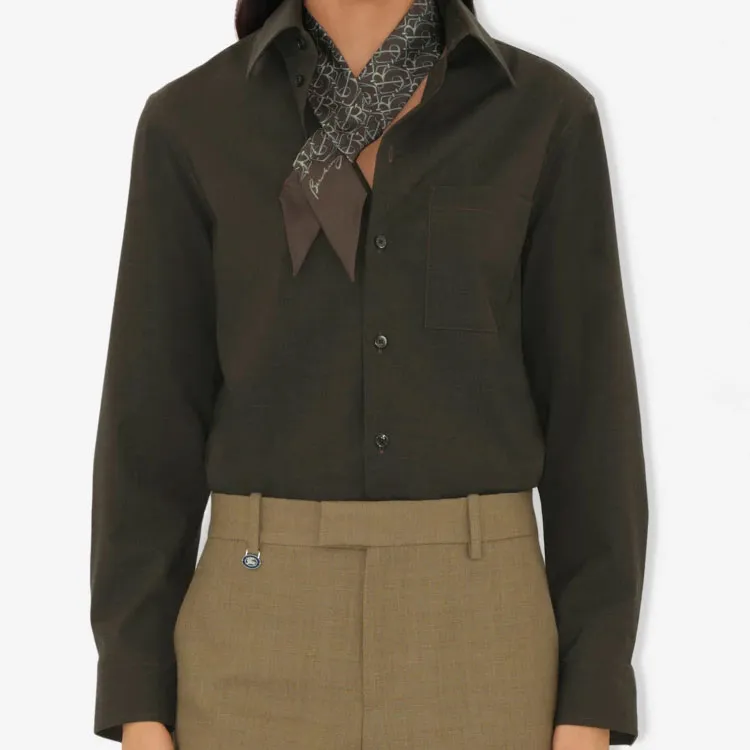 Burberry Skinny B Charm Scarf-1