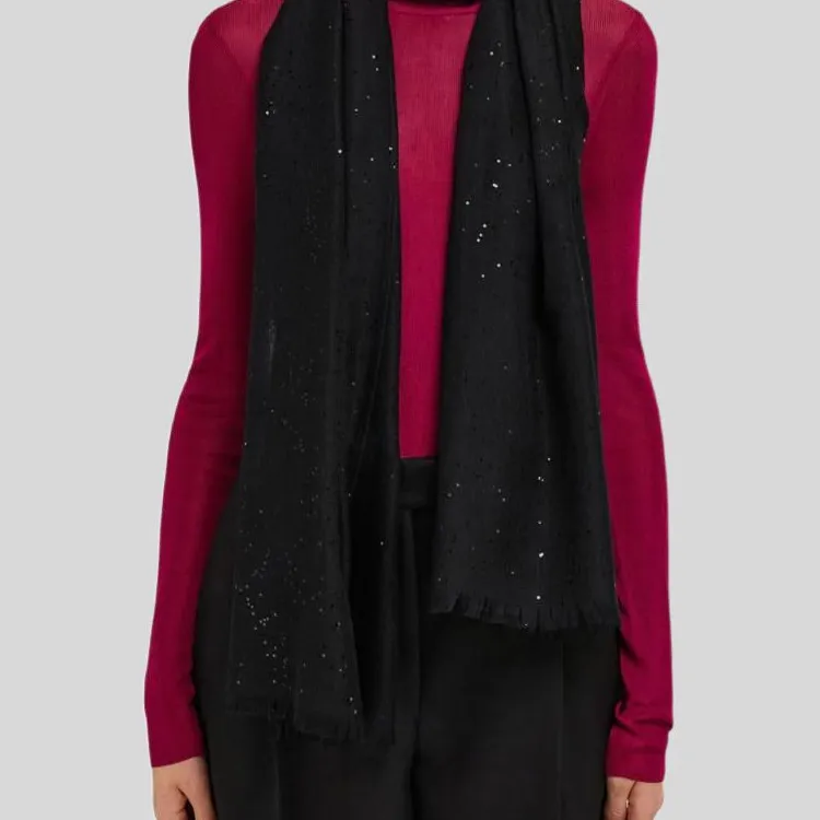 Ferragamo Micro Paillette Stole-2