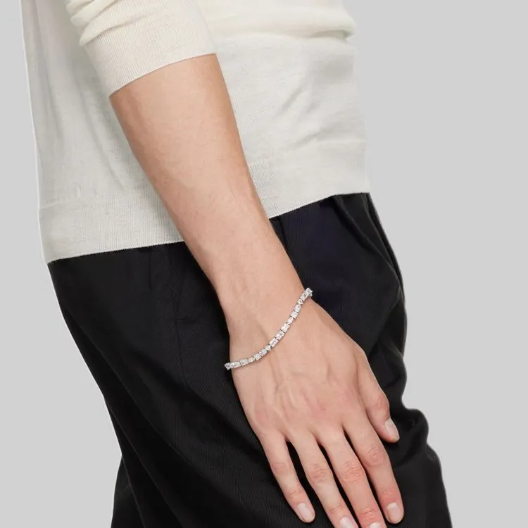 Hatton Labs Sterling Silver Bracelets Men's Silver-1