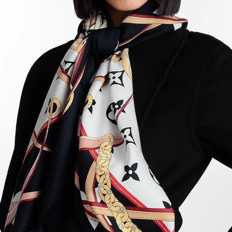 LOUIS VUITTON M79693 Ultimate Monogram Shawl-1