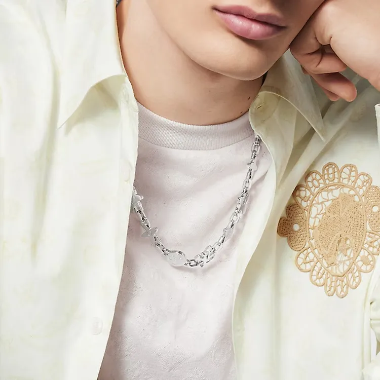 LOUIS VUITTON By Tyler The Creator Monogram Craggy Necklace-3