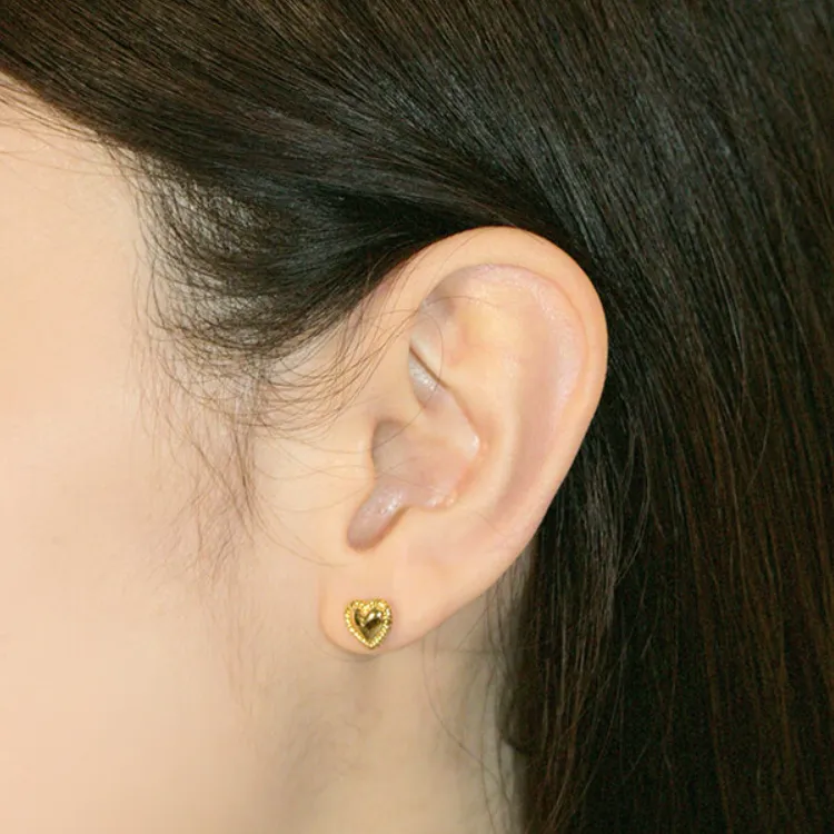 Kate Spade Copper Stud Earrings Women's Gold-3