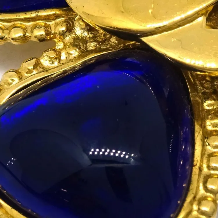 CHANEL Pre-Owned 1996 CC Gripoix Brooch-2