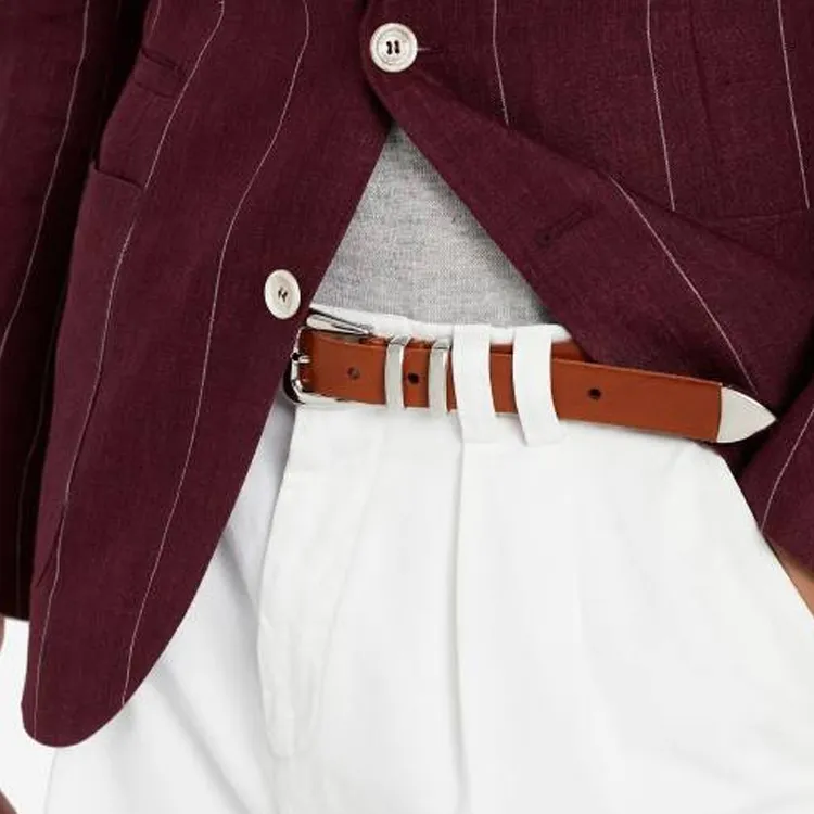 Brunello Cucinelli Woven Buckled Belt-1