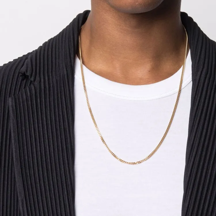 TOM WOOD M Curb Chain Necklace-1
