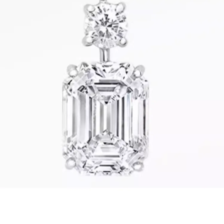 Graff Platinum 18K White Gold White Diamond Necklaces Unisex White-2