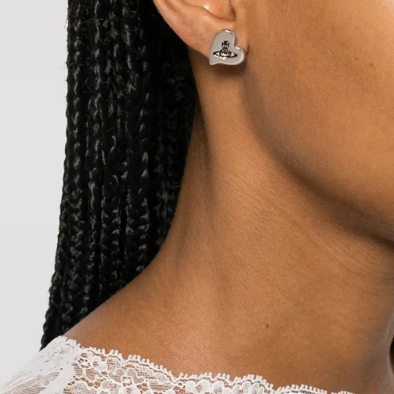 Vivienne Westwood Priscilla Orb-logo Earrings-2