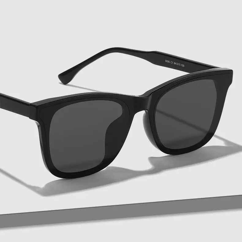 Keluode Plate Frame Square Sunglasses Unisex-3
