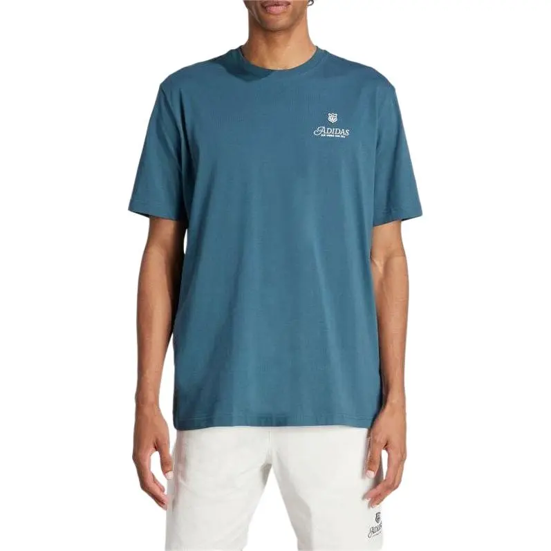 Adidas Originals T Shirt Men's Night Blue-2