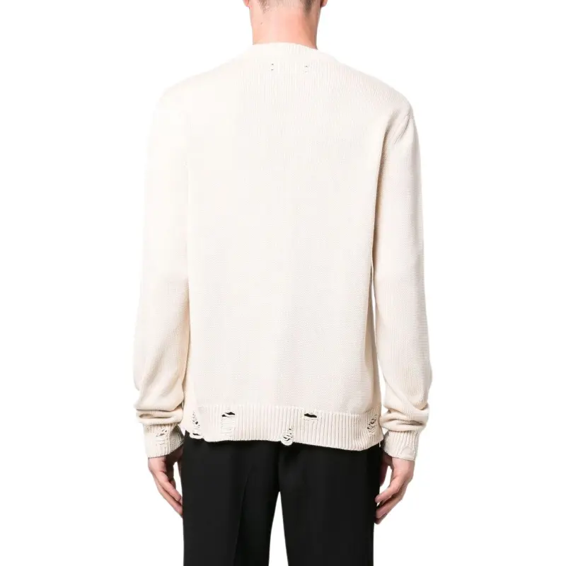 AMIRI Monogram Intarsia Crewneck Sweater-4
