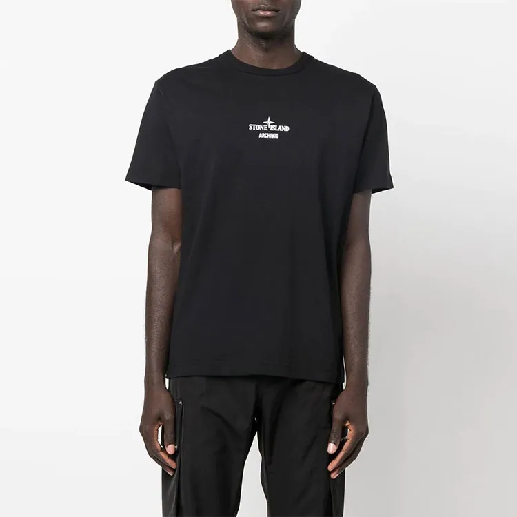 STONE ISLAND FW22 T Shirt Men's Black-4
