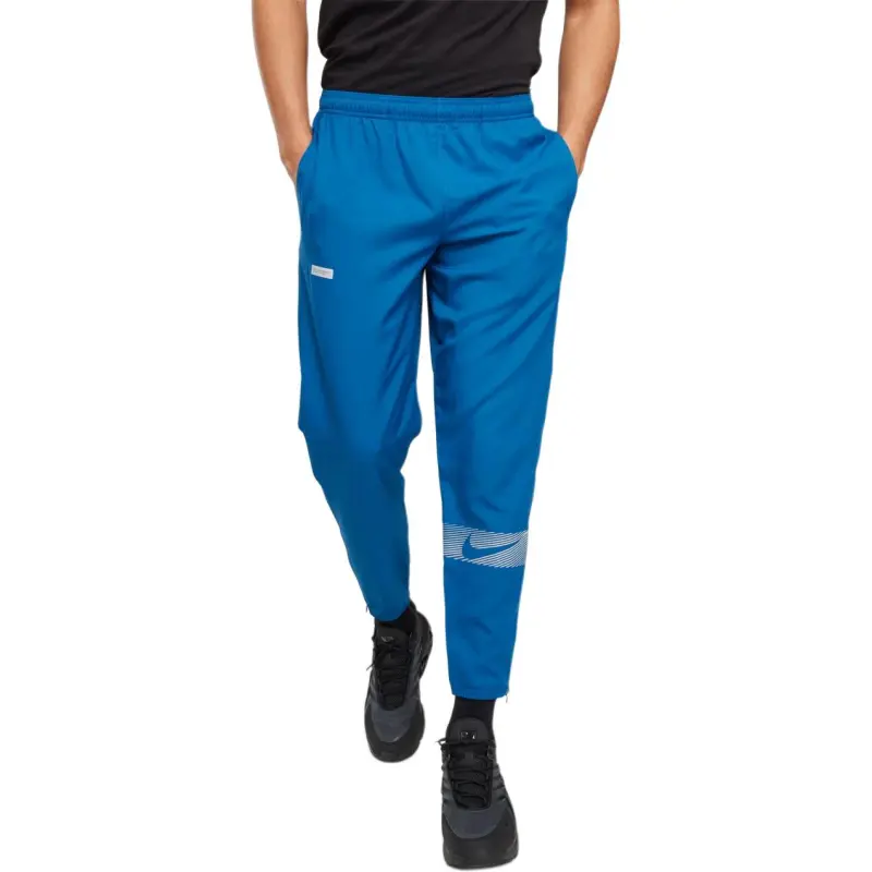 Nike Dri FIT Woven Running Pants Knitted Sweatpants Men's Palace Blue-3