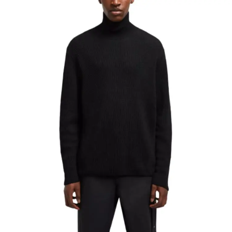 Moncler Logo Patch Turtleneck Knit Jumper-2