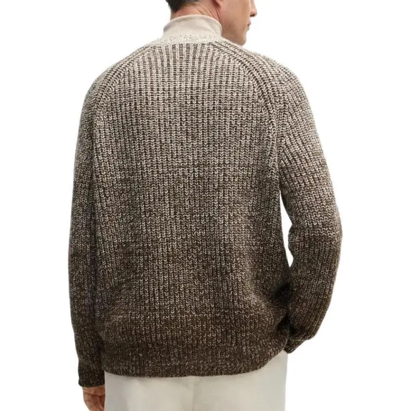 HUGO BOSS Sweaters Men Gray-3