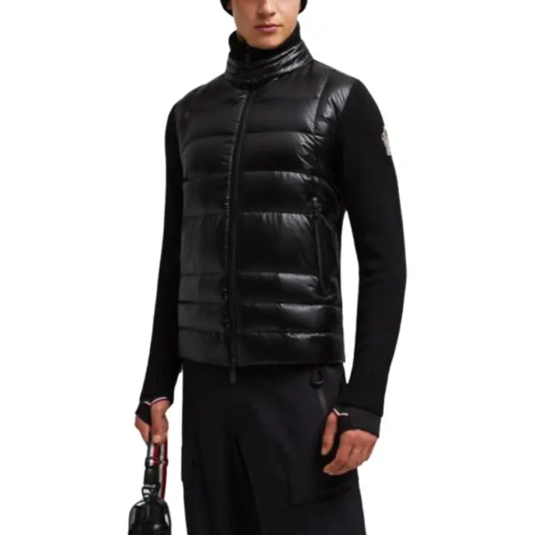 Moncler High Neck Padded Cardigan-3
