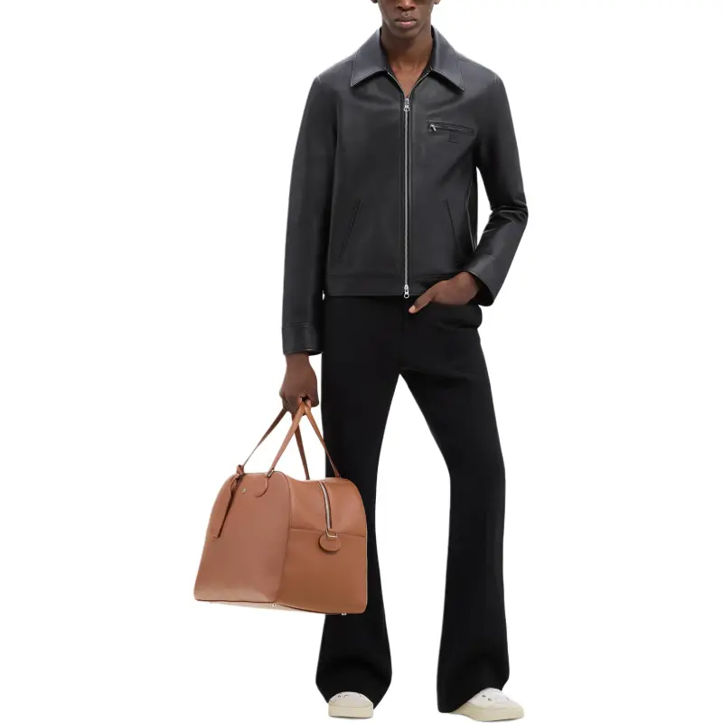 Courrèges Leather Shirt Jacket-1