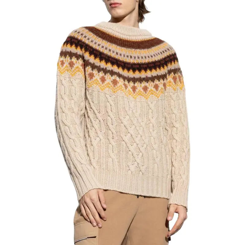 Moncler Cable Knit Crewneck Jumper-2