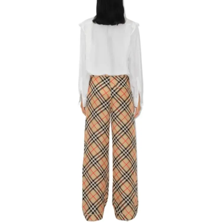 Burberry Nova Checked Drawstring Pyjama Trousers-3