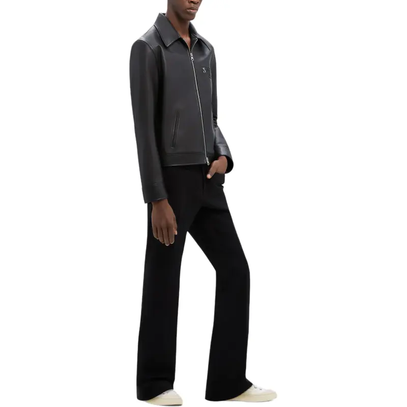 Courrèges Leather Shirt Jacket-2