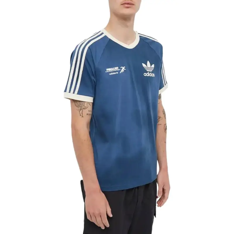 Adidas Originals SS22 T Shirt Men's Blue-3