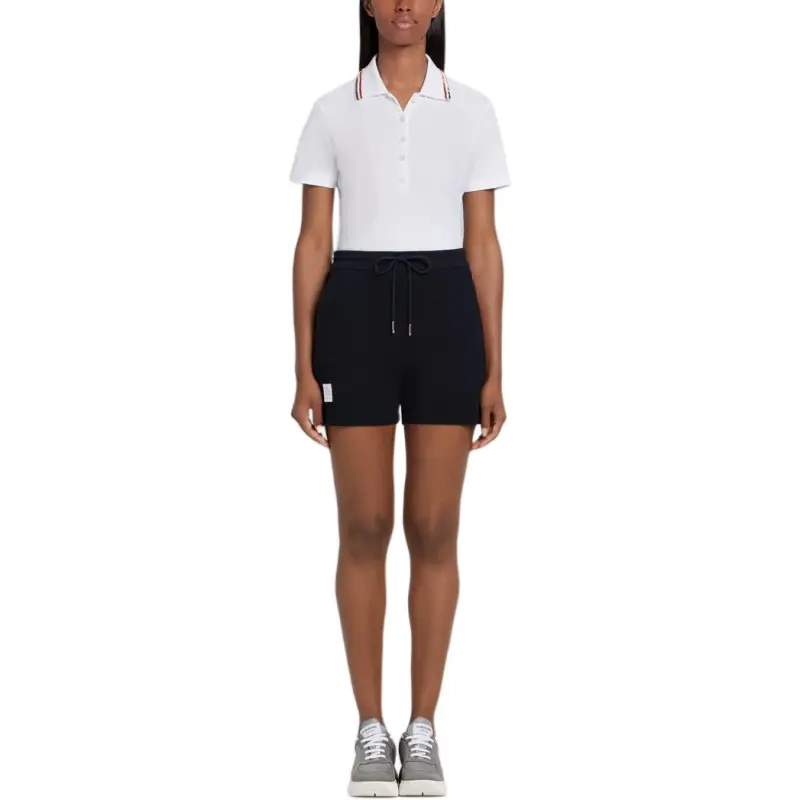 THOM BROWNE Casual Shorts Women's Blue-1